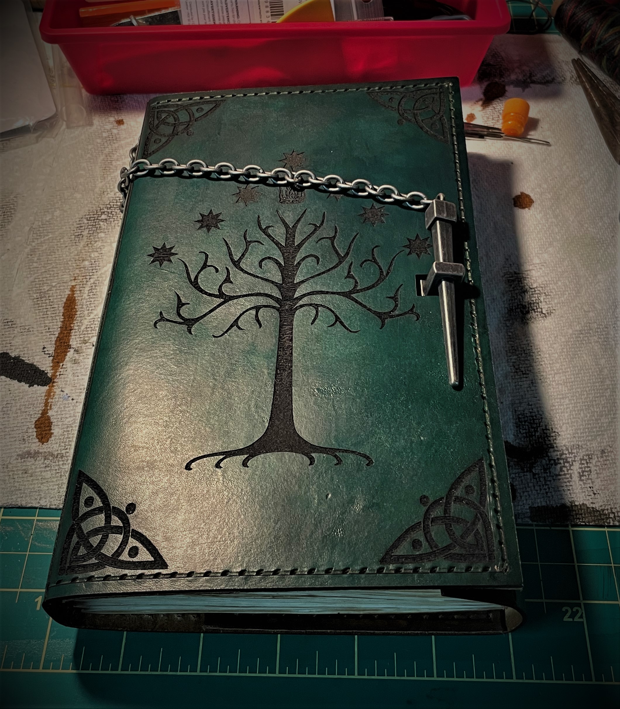 Lord of The Rings Leather Journal – CraftyManiac