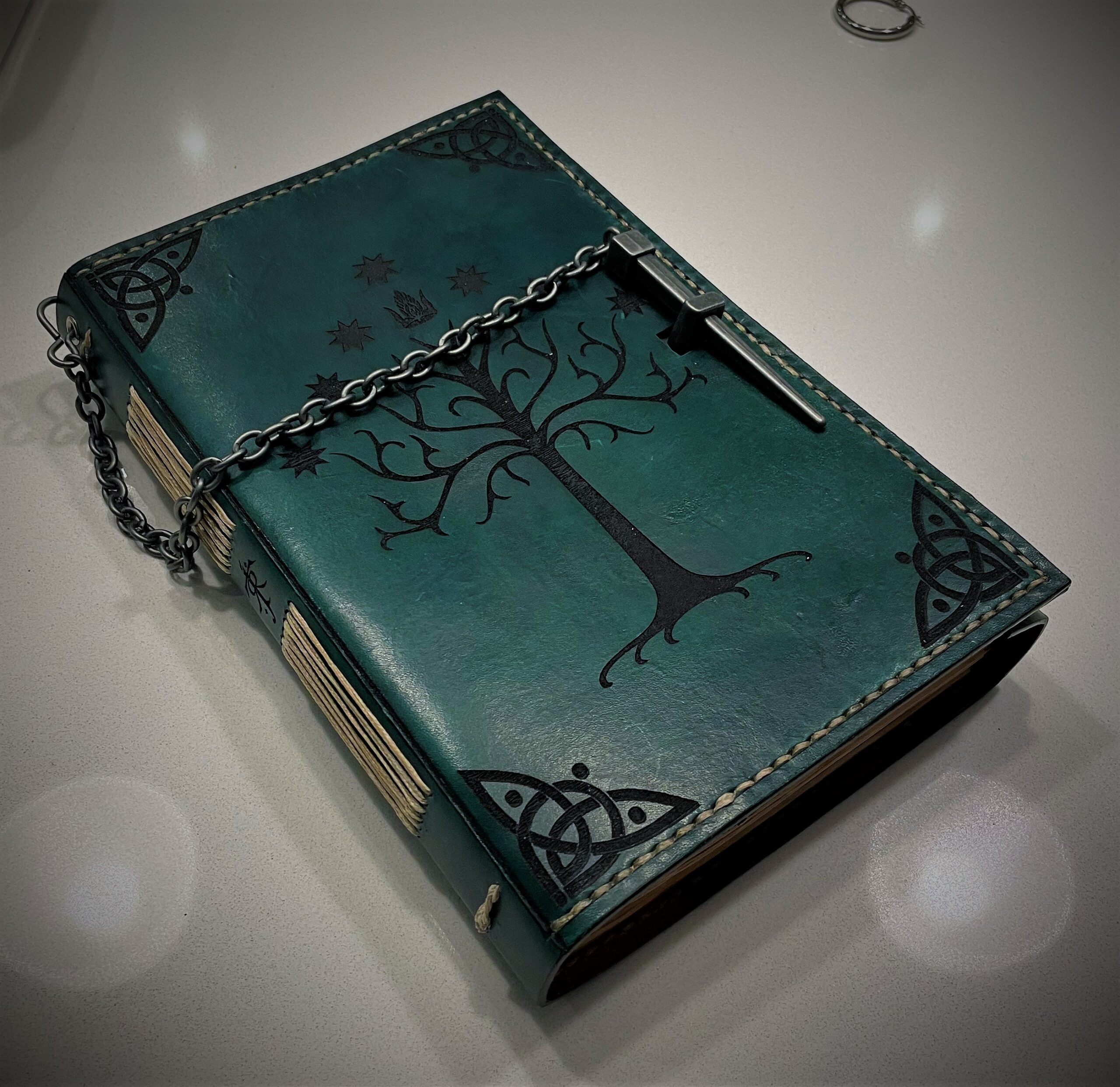 Lord of The Rings Leather Journal – CraftyManiac